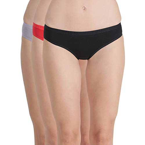 Women Cr01 Low Waist Cotton Panty - Colours May Vary