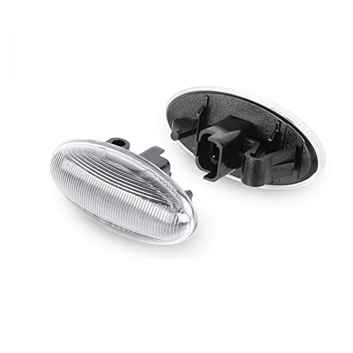 Luz intermitente secuencial ámbar 12V para retrovisor lateral Peugeot 307 206 y 407