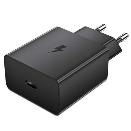 60W Cargador USB C para Samsung Galaxy S26 Ultra S26+ S26 S25 FE S25 S24 S23 S22 S21 Serie USB C Adaptador Cargador rápido para Galaxy A17 A56 A16A A36 A26 Tab S10 S9 Ultra para Google Pixel 10 9a 8