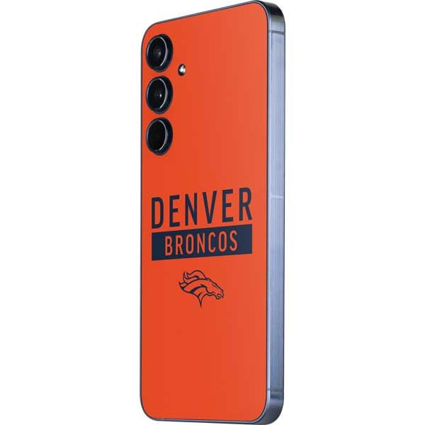 Skinit Decal Phone Skin Compatible with Galaxy A36 5G - Officially Licensed NFL Denver Broncos Orange Performance Series Design