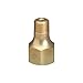Western Enterprises B-70 Male NPT Outlet Adapters for Manifold Pipelines, Argon/Helium/Nitrogen, 1/4", Female/male Connection, 0.5 Length