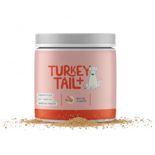 Hongos en polvo para perros Utilizado para la respiración, la inmunidad y la digestión del olor a tocino.