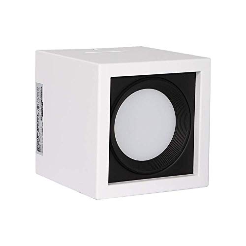100mm Square Ceiling Spotlight, Creative Nordic LED Surface Mounted Downlight for Clothing Store, Mall, Porch & Aisle Illumination