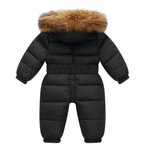 YRAETENM Girls Boys One Piece Snowsuits Overalls Toddler Snow Ski Suits Winter Ski Sled Puffer Jacket Waterproof Jumpsuits2