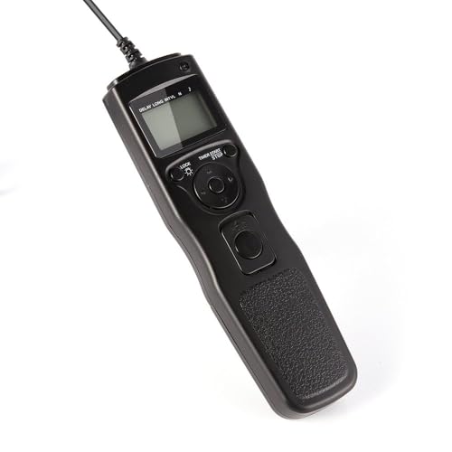 Hersmay LCD Timer Remote Shutter Release - Intervalometer for Canon EOS R5, 6D II, 5D III, 7D II, 1D X, black, C3 Für Canon - Image 4