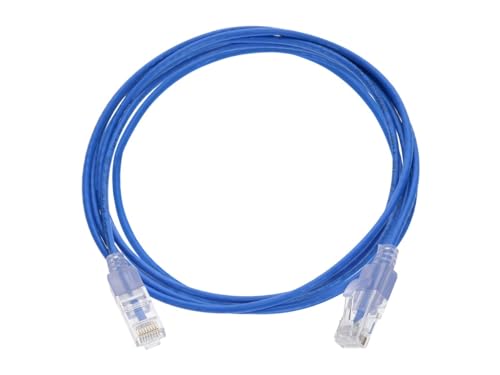 Image of Monoprice Cat6A Ethernet Patch Cable - 10-Pack, Snagless RJ45, 550Mhz, 10G, UTP, Pure Bare Copper Wire, 30AWG, 5 Feet, 10-Color - SlimRun Series