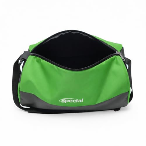 Image of Special Sports Duffel Bag with Adjustable Shoulder Strap, Green