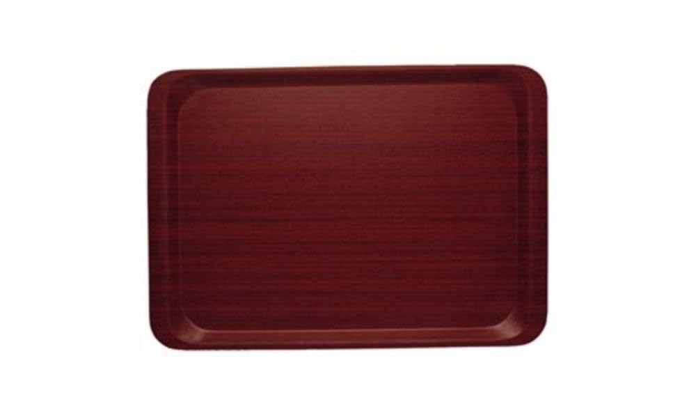 Cambro Capri laminiertes Serviertablett Mahagoni 46x36cm