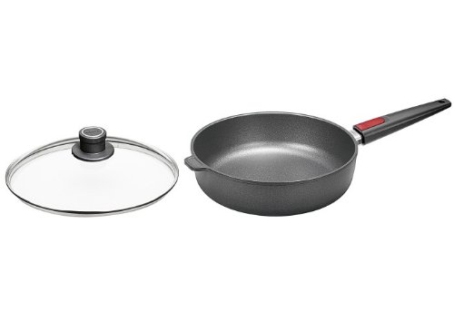 Preisvergleich Produktbild Gusspfanne 28cm + Glasdeckel