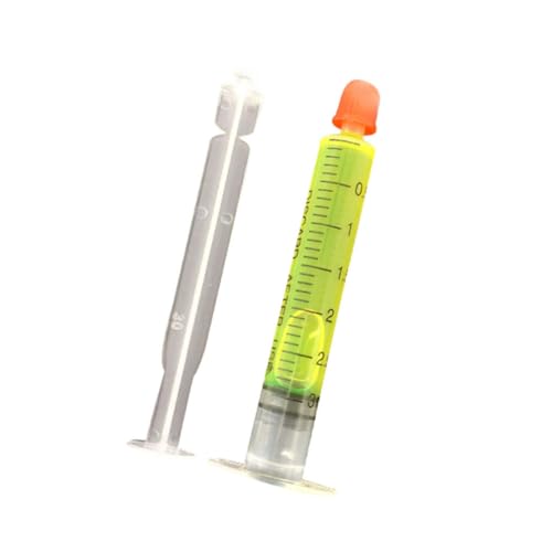 Healeved 2piezas Aceite Fluorescente Superconcentrado para Detección de Fugas Aire Acondicionado de Coche Tinte Colorante para Sistema de Compresor Solución Eficaz para Identificación