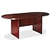 Lorell LLR87272 Oval Conference Table, Top and Base, 72