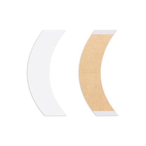 Natural Hold Cinta de contorno de forma CC adhesivo de doble cara 36 piezas.