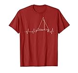 Funny Sailboat Heartbeat Shirt | Cute Love To Sail Tee Gift