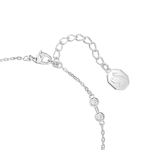 Swarovski Remix Collection strand, Round cut, clear, Rhodium finish3