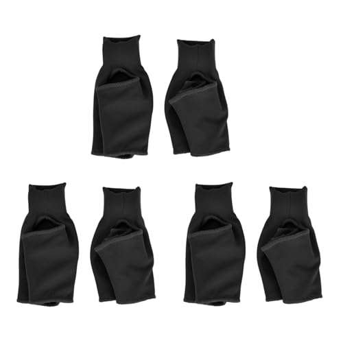Dispositivo de corrección de válvula, alivio del pulgar y valgus, corrector de juanetes, separador de dedos para hombres y mujeres, transpirable, férula de hallux grande, soporte de alineación, negro