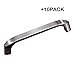 Produktbild RJJX Home Schubladengriff for Haupt Schränke, Zink-Legierung Küche oder Möbel Kabinett Hardware Schubladengriff, 5 Sätze, 10 Sätze der Farbe Silber, Fach-Handgriff (Color : 10PACK)