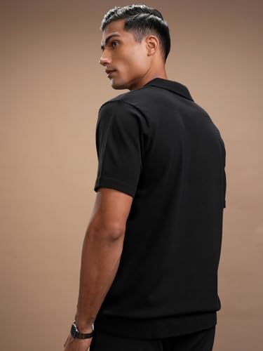 Image of Highlander Men's Polo Tshirt | Flat Knit | Regular Fit | Polo T-Shirt for Man