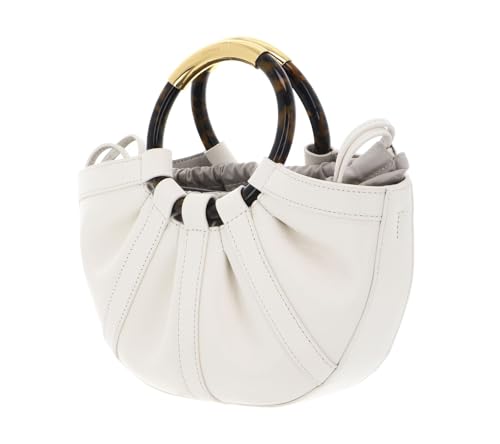 Coccinelle sac à main Shell Handbag en cuir véritable lisse - 2