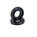 Seal Washer 2pcs ID 22mm NBR Nitrile Rubber Shaft Oil Seal, TC-22 * 32/35/38/40/42/45/47/48/50/52 * 5/7/8/10 Nitrile Double Lip Oil Seal Gasket Lip (Color : 2pcs, Size : 22x40x7mm)