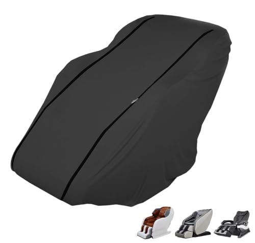 Funda de sillón de masaje Real Relax PS6500 funda protectora negra 2
