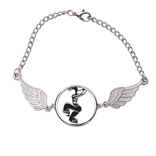 Bracelet mexicain ailes d'ange en métal, le cadeau idéal pour célébrer un moment