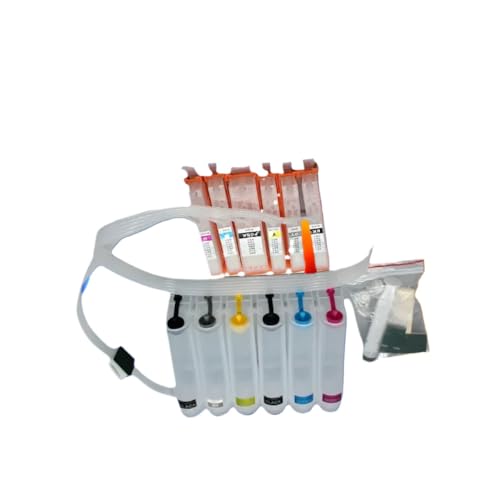 Système CISS PGI 750 CLI 751 à 6 couleurs avec puces auto-reset pour MG6370 et MG7170
