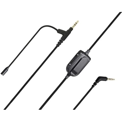 ienza Headphone Audio Cable with Mic Cover