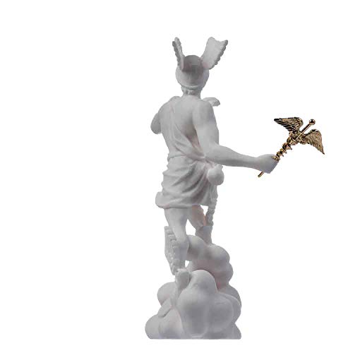 Estatua de Alabastro Griega Dios Hermes Zeus 17 cm miniatura 6