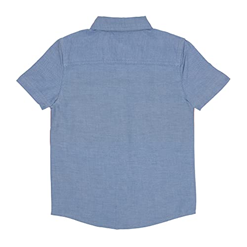 Image of Under Fourteen Only Boys Shirt, 100% Cotton Half Slevees Narrow Collar Regular Fit Printed Shirts for Kids Boys.