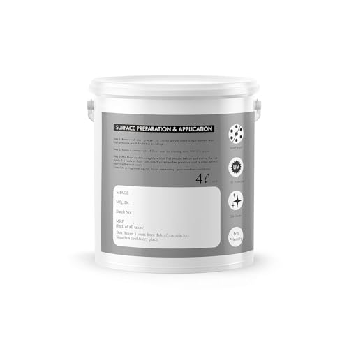 Image of GRANOTONE Floor Paint Orange 4 L Anti Slip Polyurethane Acrylic Durable Concrete Sealer