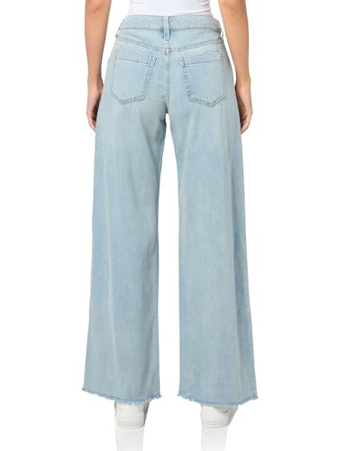 Lucky Brand Women's Wide Leg Liquid Denim Luxe Palazzo2