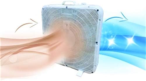 20" x 20" Microfiber Filters for Box Fans, 60 Day Filtration (Set of 2): Box Fan Not Included