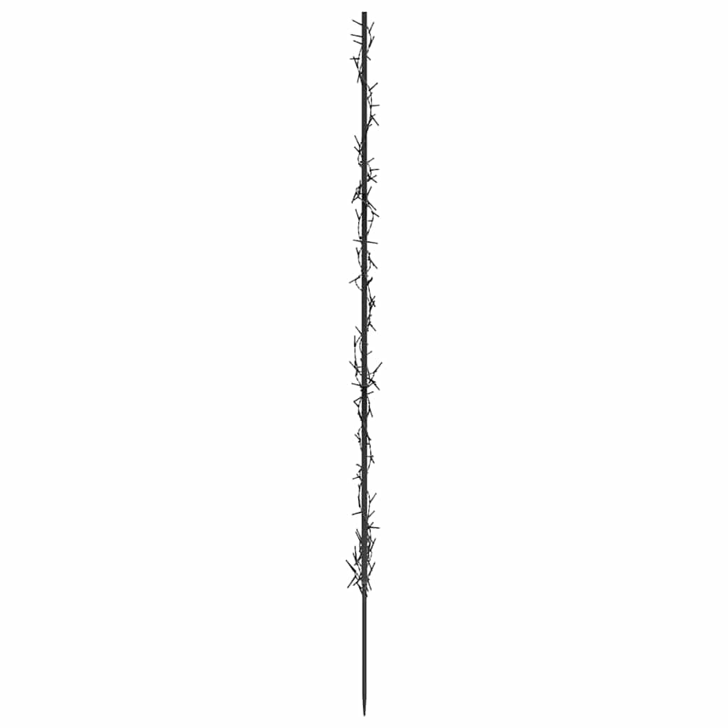 Weihnachtsbaum mit 115 LEDs, Eisen, 90 cm Höhe, 8 Lichteffekte, IP44 wasserdicht, mit Erdspießen, USB-Anschluss, für Innen und Außen, Weihnachtsbeleuchtung, Garten, Balkon, Terrasse