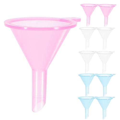 SMASOLO 90個 ミニ漏斗 小型ボトル用 精密注入対応 化粧水や香水充填に プラスチック製 耐久性あり 多用途液体移送工具