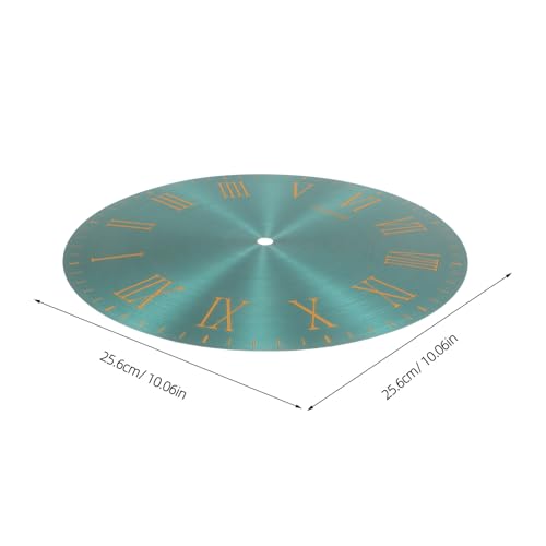 Remplacement mécanisme quartz facilité avec cette horloge en aluminium rond - 8