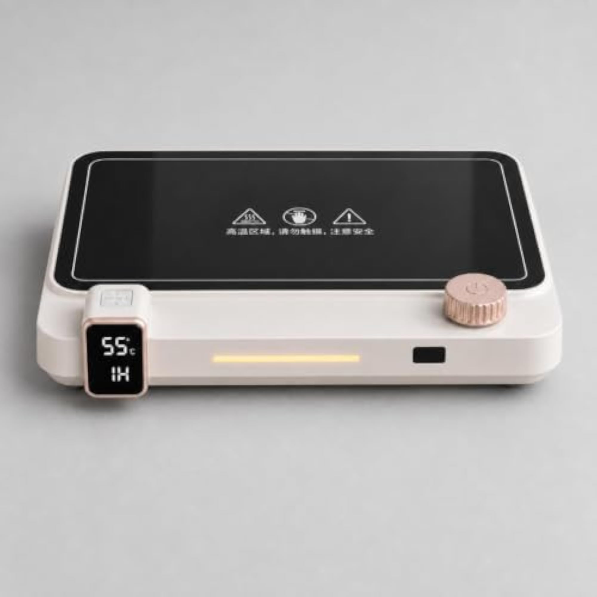 Electric Warming Mat with Control Knob, Adjustable Temperature