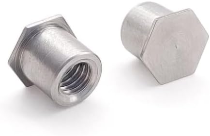 100PCS BSOS-3.5M3 bottom hole 5.4 stainless steel blind hole pressure riveting nut column 4/4.5/5/6~38/40 - (Length: 13mm)