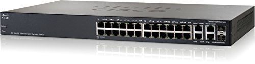 Image of Cisco SG300-28 28-Port Gigabit Managed Switch