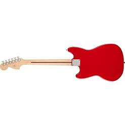 Squier Sonic Mustang MN (Torino Red) – Guitare Électrique - Les Beatles, Paul McCartney, John Lennon, RIngo Starr, George Harrison Squier Sonic Mustang MN (Torino Red) - Guitare Électrique – Image 2