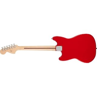 Squier Sonic Mustang MN (Torino Red) – Guitare Électrique - Les Beatles, Paul McCartney, John Lennon, RIngo Starr, George Harrison Squier Sonic Mustang MN (Torino Red) - Guitare Électrique – Image 2