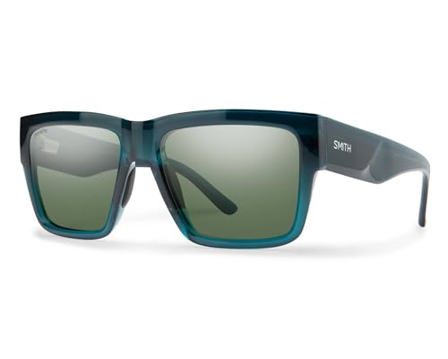 Smith 205888QM458L7 Lineup Pacific Crystal ChromaPop Polarized Gray Green