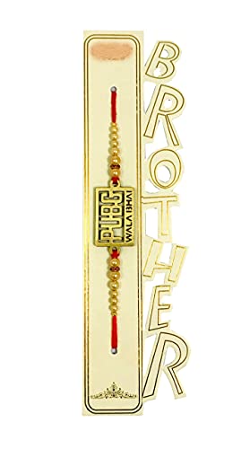 Image of Base Metal Raksha Bandhan Rakhi for Men (Brown)