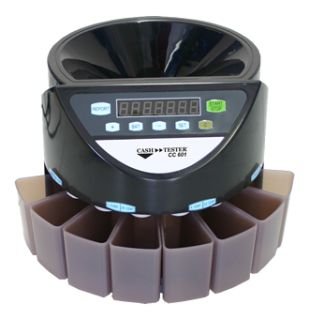 CC 601 - Contatore elettronico automatico per monete (Euro)