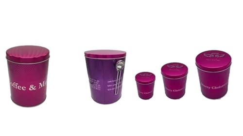 James Premium Kaffeedose für 1 kg Kaffee (luftdichte Vorratsdose mit Aromaverschluss, Behälter, Dose zur Aufbewahrung von Kaffee, Tee, Kakao)