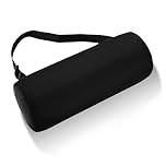 Lumbar Support Pillow for Office Chair, Ergonomic Adjustable Low Back Support Breathable Lumbar Roll Washable Cover Seat Cushion for Car Travel Work Drive (Black)