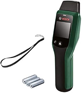 Bosch moisture meter UniversalHumid (precise results thanks to wood group selection and LED traffic light for easy interpretation)