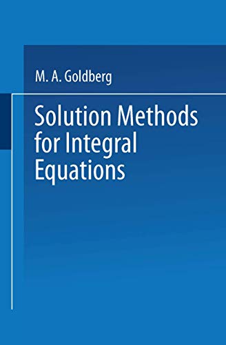 Solution Methods for Integral Equations view 2