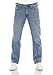 Produktbild MUSTANG Herren Jeans Big Sur Regular Fit Jeanshose Hose Denim Stretch Baumwolle Schwarz Blau Denim Black Denim Blue w30-w40 (34W / 36L, Denim Blue (5000-202))
