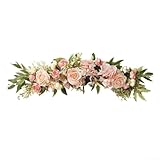 Photo Gallery epheyfif rosa artificiale swag, fiori ad arco di nozze fiori di rosa artificiale swag per la decorazione della casa, matrimonio, parete porta (rosa) Photo Gallery epheyfif rosa artificiale swag, fiori ad arco di nozze fiori di rosa artificiale swag per la decorazione della casa, matrimonio, parete porta (rosa)