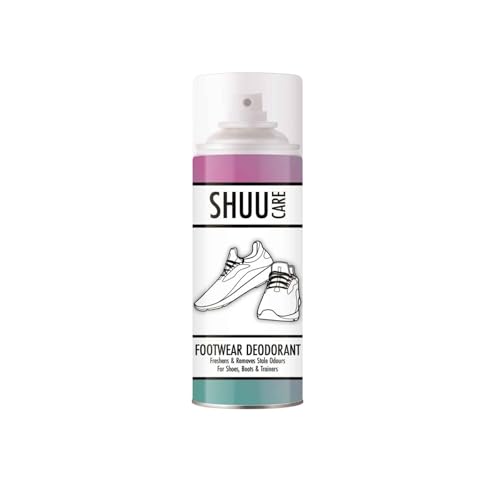 SDMAX Footwear Deodorant Spray, Shoe Care, Smell Remover, Freshens And Odor Prevention, Antibacterial Ingredient, Easy To Use, Lightweight And Portable, 250ml (1PCS)